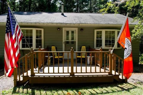 Clear Creek Cottage front porch