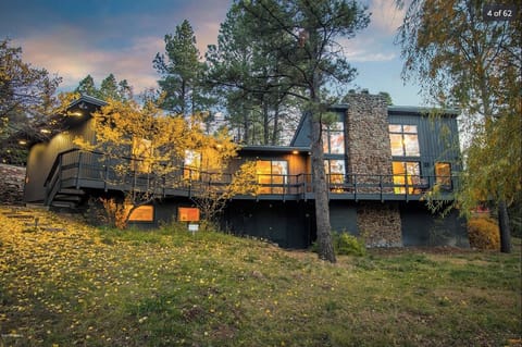 View towards the back of the home in Fall