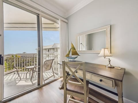 Master Bedroom with Desk at 2502 SeaCrest