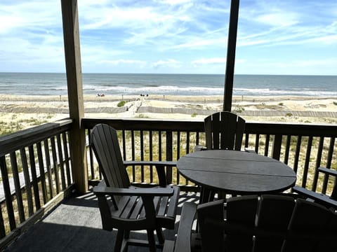 Direct Ocean Views from the Deck