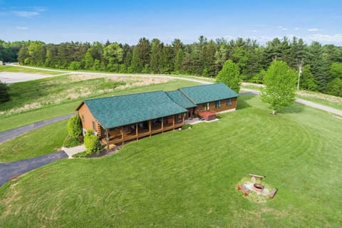 Aerial View of the Lodge