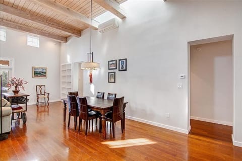 Bright open concept dining area for enjoying your meals.