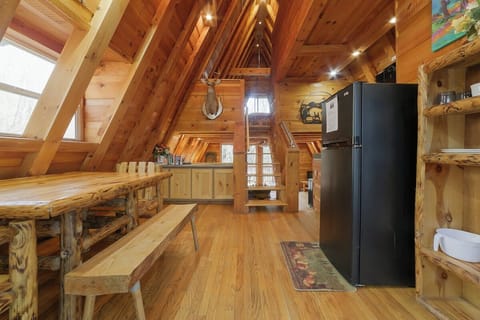 Main Level Kitchen and Dining Area