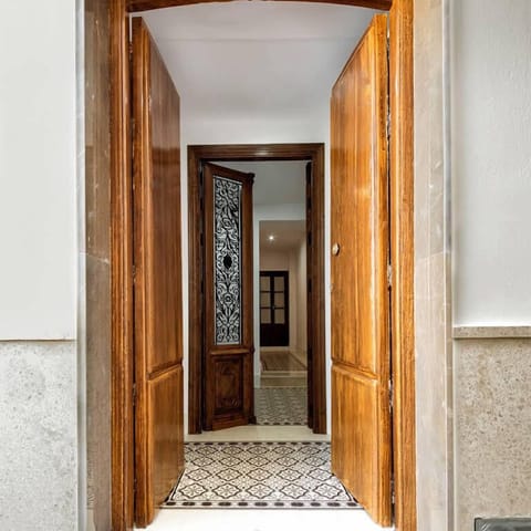 Interior entrance