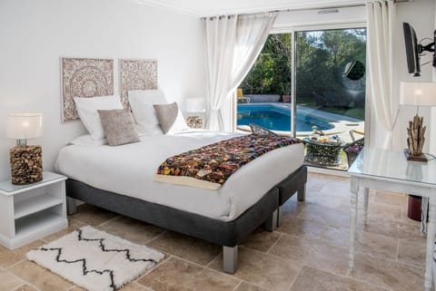 Superior Double Room, Pool View (Terre Blanche) | Premium bedding, minibar, in-room safe, individually decorated