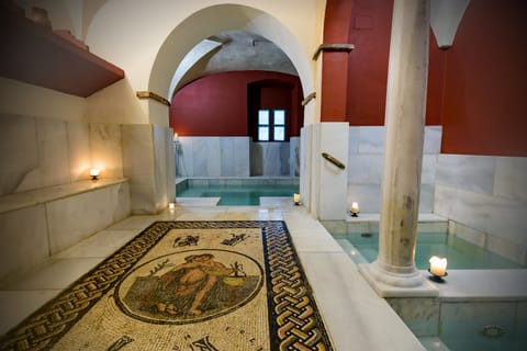 Deep-tissue massages, facials, 1 treatment room, manicures and pedicures