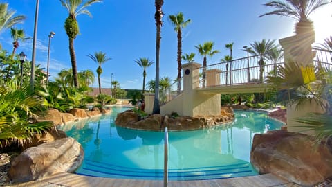 Take a leisurely ride on the lazy river.