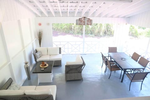 Outdoor living in carport