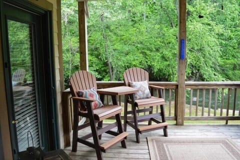 Deck on the River 2nd pair seats