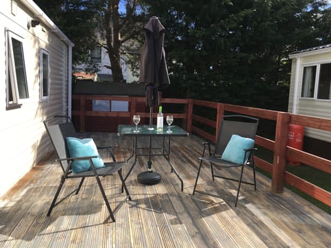 Decking for outside relaxing 