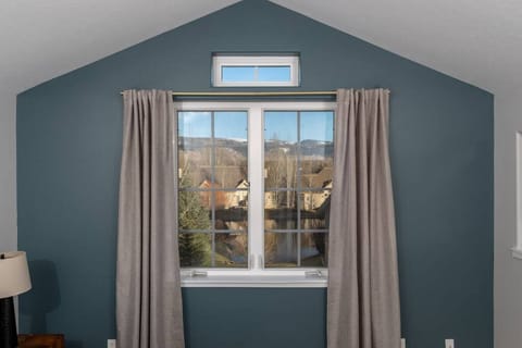 Pond view from master bedroom