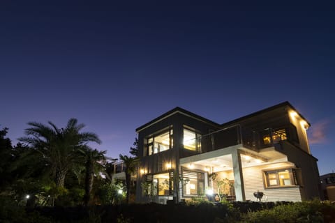 Front of property - evening/night