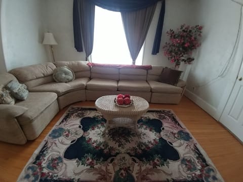 huge comfortable front living room