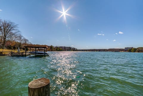 Enjoy serene water views with our conveniently located dock.