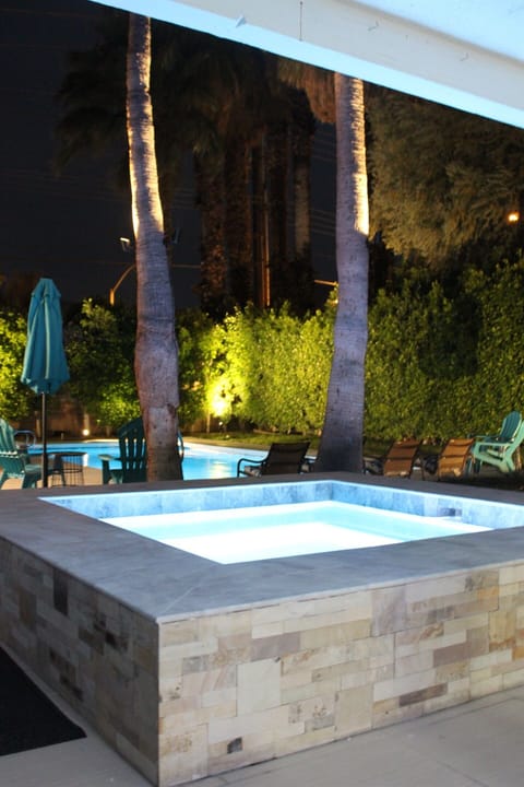 Jacuzzi At Night