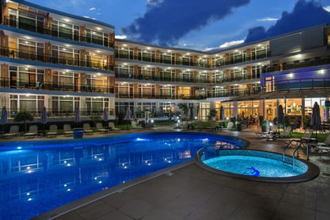 Front of property - evening/night