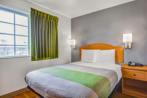 Blackout drapes, iron/ironing board, free WiFi, bed sheets