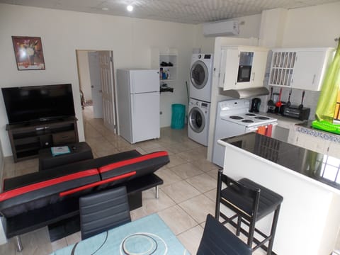 The Great room living space includes the Dining, Kitchen, Laundry and TV space.