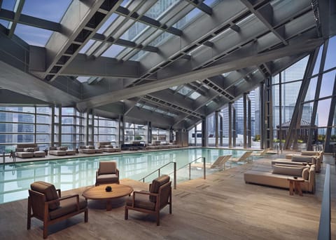 Indoor pool, open 6:00 AM to 10:00 PM, free cabanas, pool umbrellas