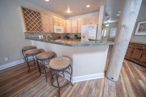 More seating at the countertop bar