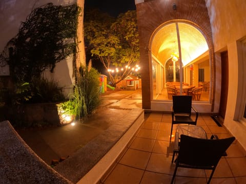 Double Room, 1 King Bed, Terrace, Garden View | Individually decorated, individually furnished, desk, soundproofing
