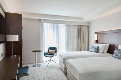 Room, 2 Twin Beds | Pillowtop beds, in-room safe, desk, laptop workspace