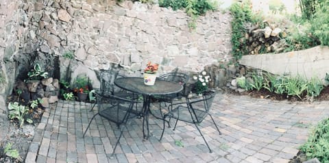 Back patio/grotto