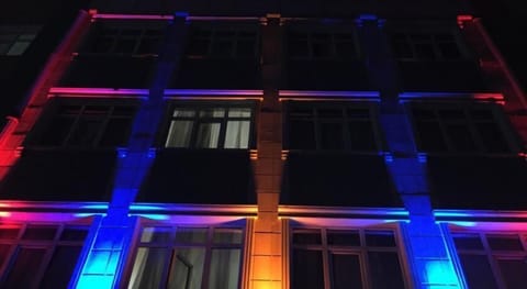 Front of property - evening/night