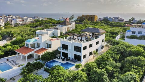 Areal view of Casa Camacho.