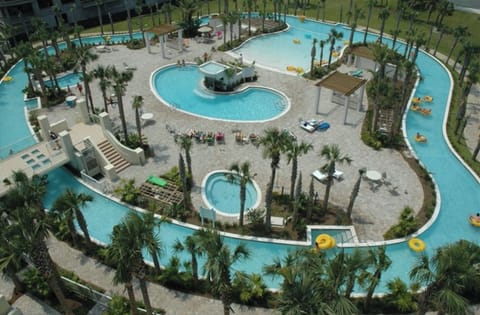 Lazy river during the day