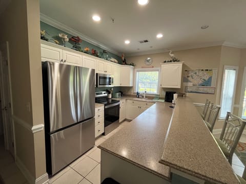 Brand new stainless steel appliances!