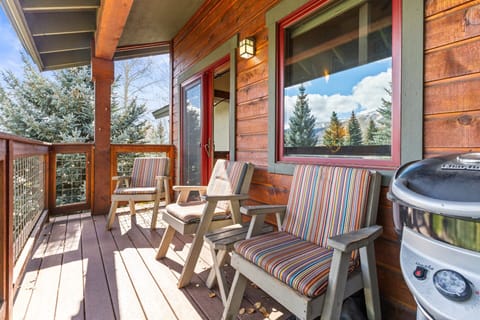 Outdoor Seating on Covered Balcony