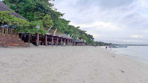 Beach nearby, white sand