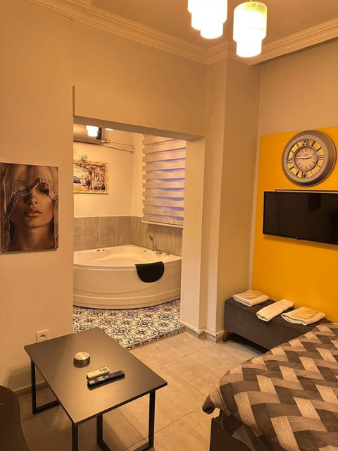 Comfort Room | Premium bedding, desk, soundproofing, iron/ironing board