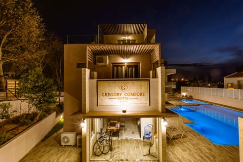 Front of property - evening/night