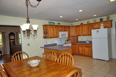 Kitchen and Dining Area - Full kitchen and dining room table