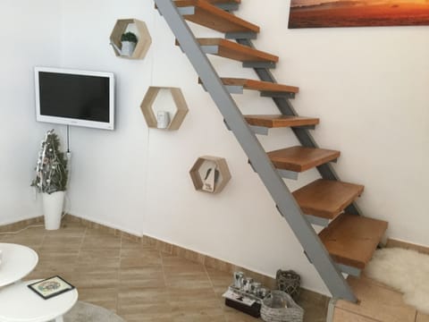 Apartment, 2 Bedrooms | Living area | 49-inch flat-screen TV with satellite channels, TV, Netflix