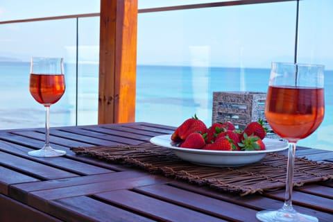 Panoramic Apartment, Sea View | Terrace/patio