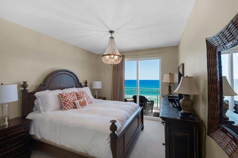 Master Bedroom and View with Private Balcony Access