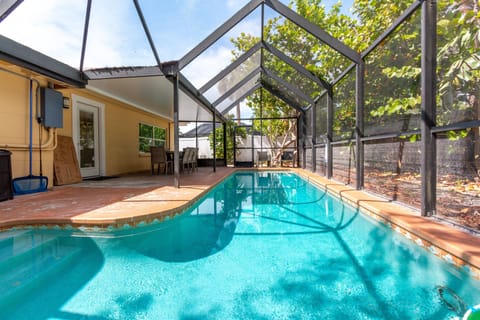 Large private pool