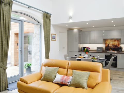 Light and airy open-plan living space | Ramerish Retreat, Laurieston, near Gatehouse of Fleet