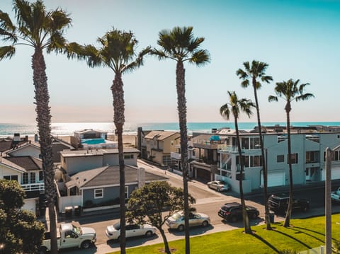 Seconds from the beach.