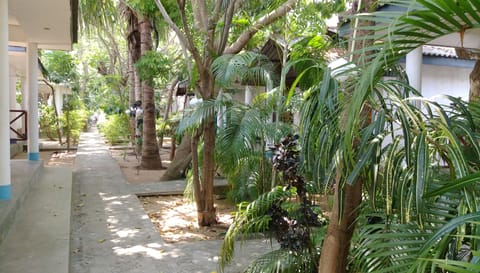 Interior entrance