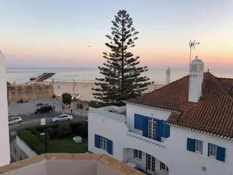 View from the kitchen and one of the bedrooms to praia da Rocha 