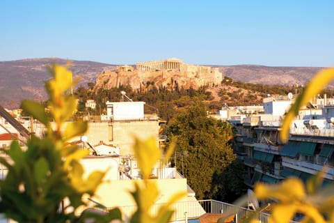 A breath away...stands the Acropolis of Athens.