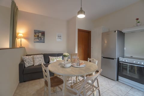 Dining area & sofa bed