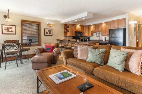 Lots of comfortable seating options to relax after a long day on the mountain!