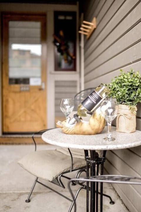 Enjoy a bottle of wine on us! Thank you for being our guests!