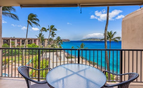 Ocean and coast views from unit 407.  Best views of all the 1BRs in the complex.