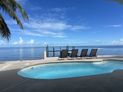 Open Gulf Views with Private Pool and Dock